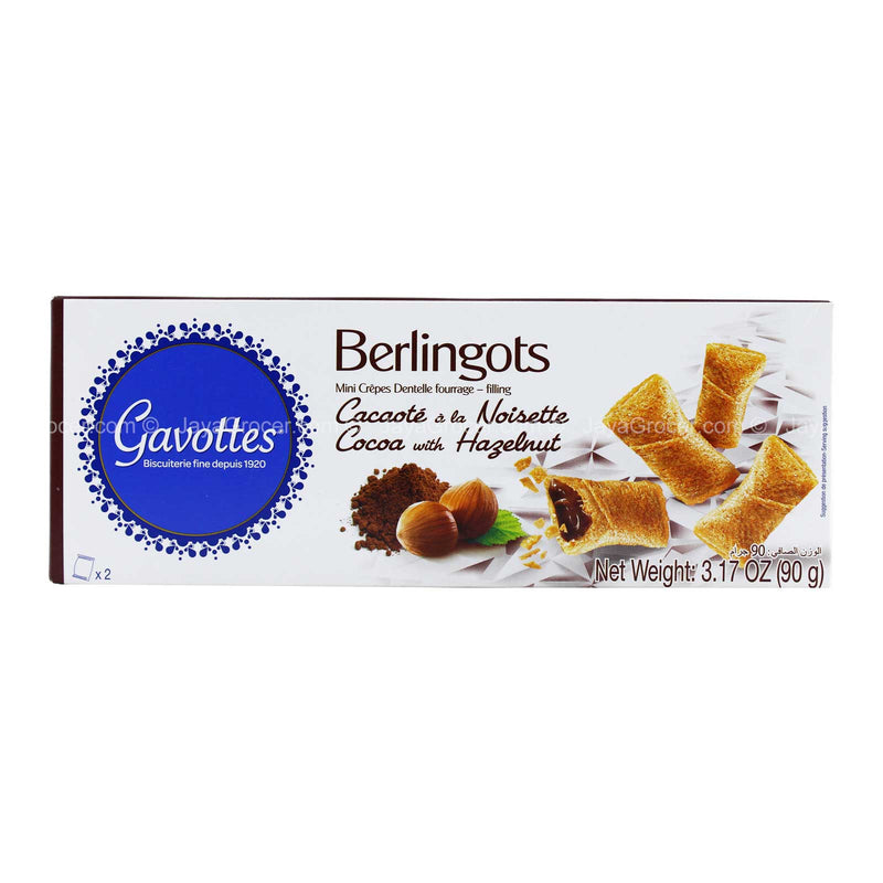 Gavottes Berlingots Cocoa Hazelnut 90g