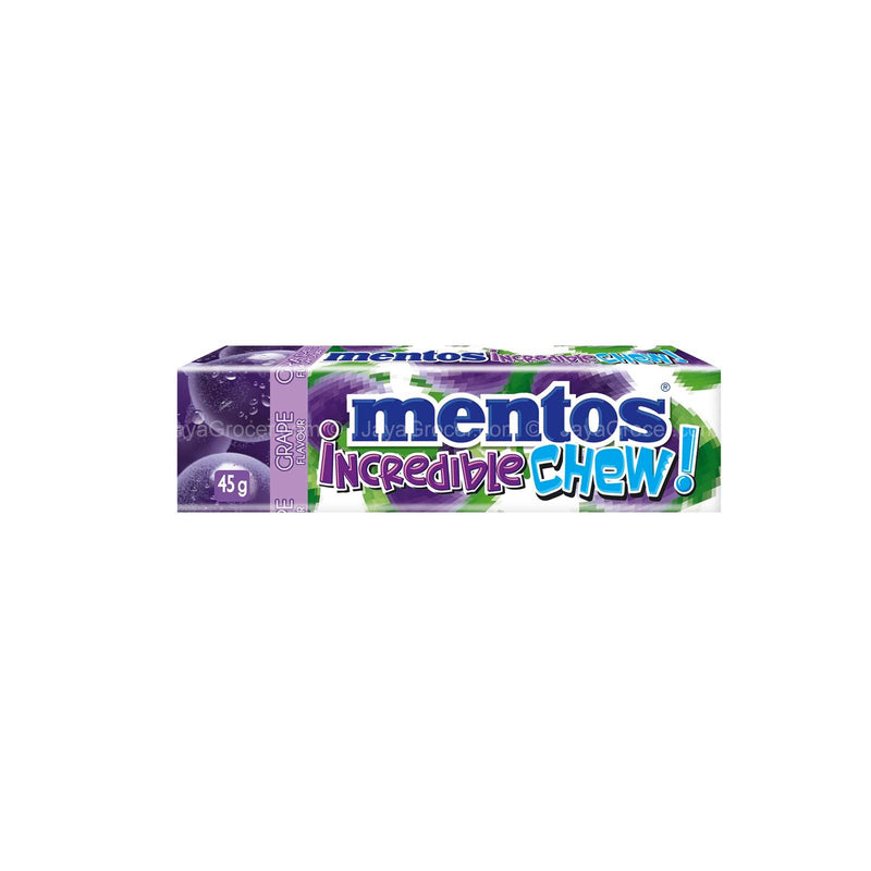 Mentos Incredible Grape Flavour Chew! 45g