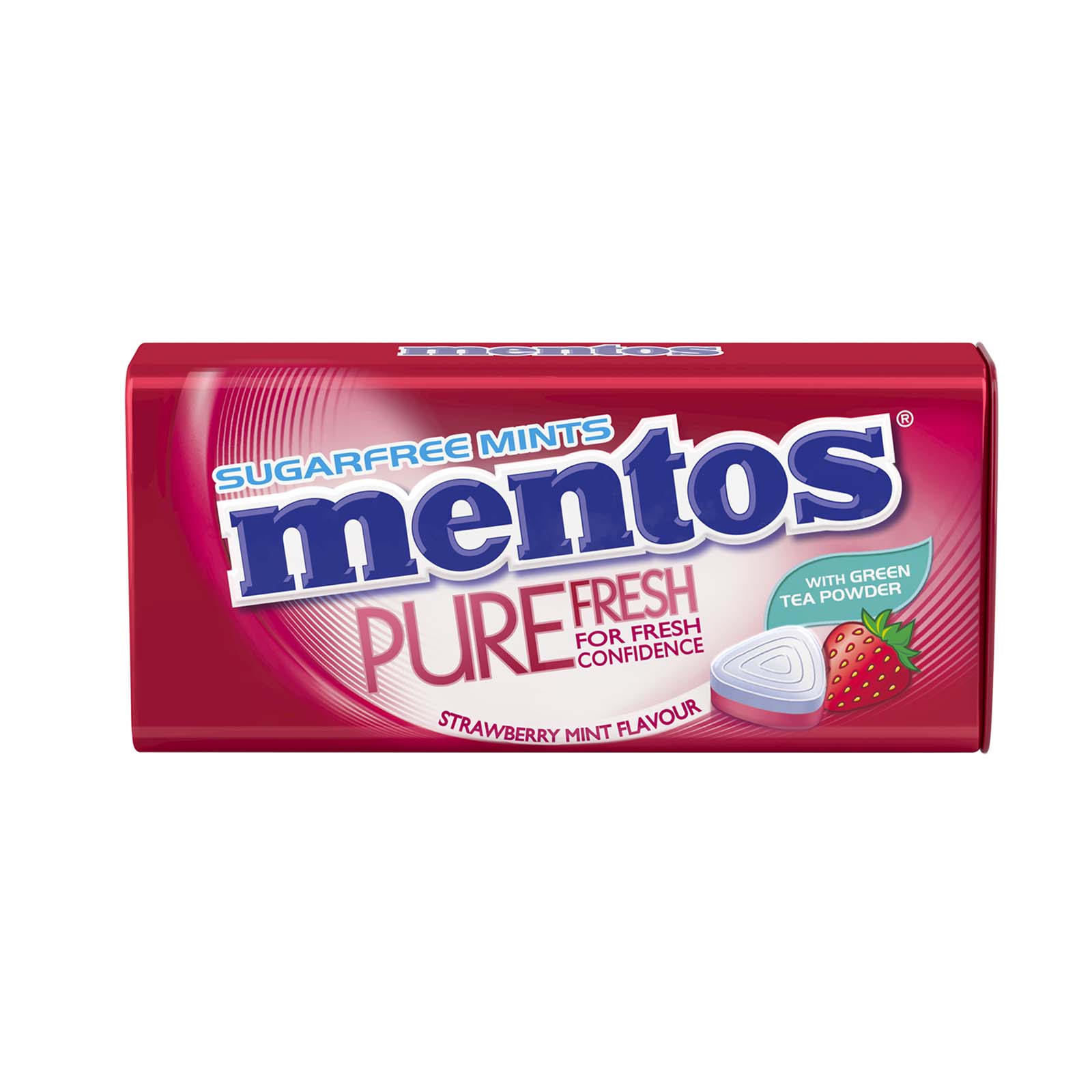 Mentos Pure Fresh Strawberry Mint Flavor Candy 35g