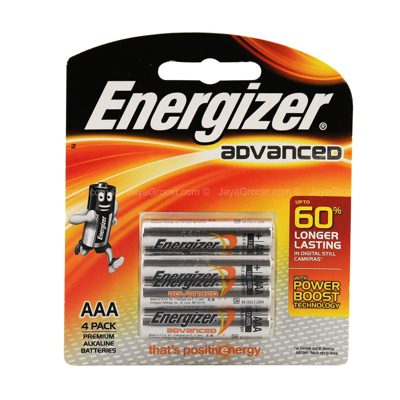 ENERGIZER MAX PLUS AAA  EP92PB4 4PC