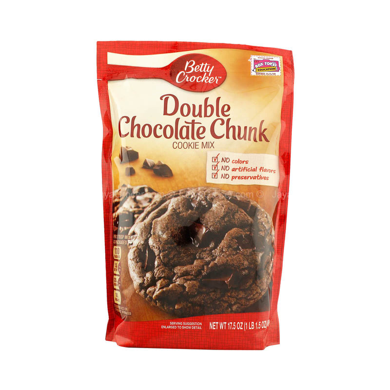 Betty Crocker Double Chocolate Chip Cookie Mix 496g