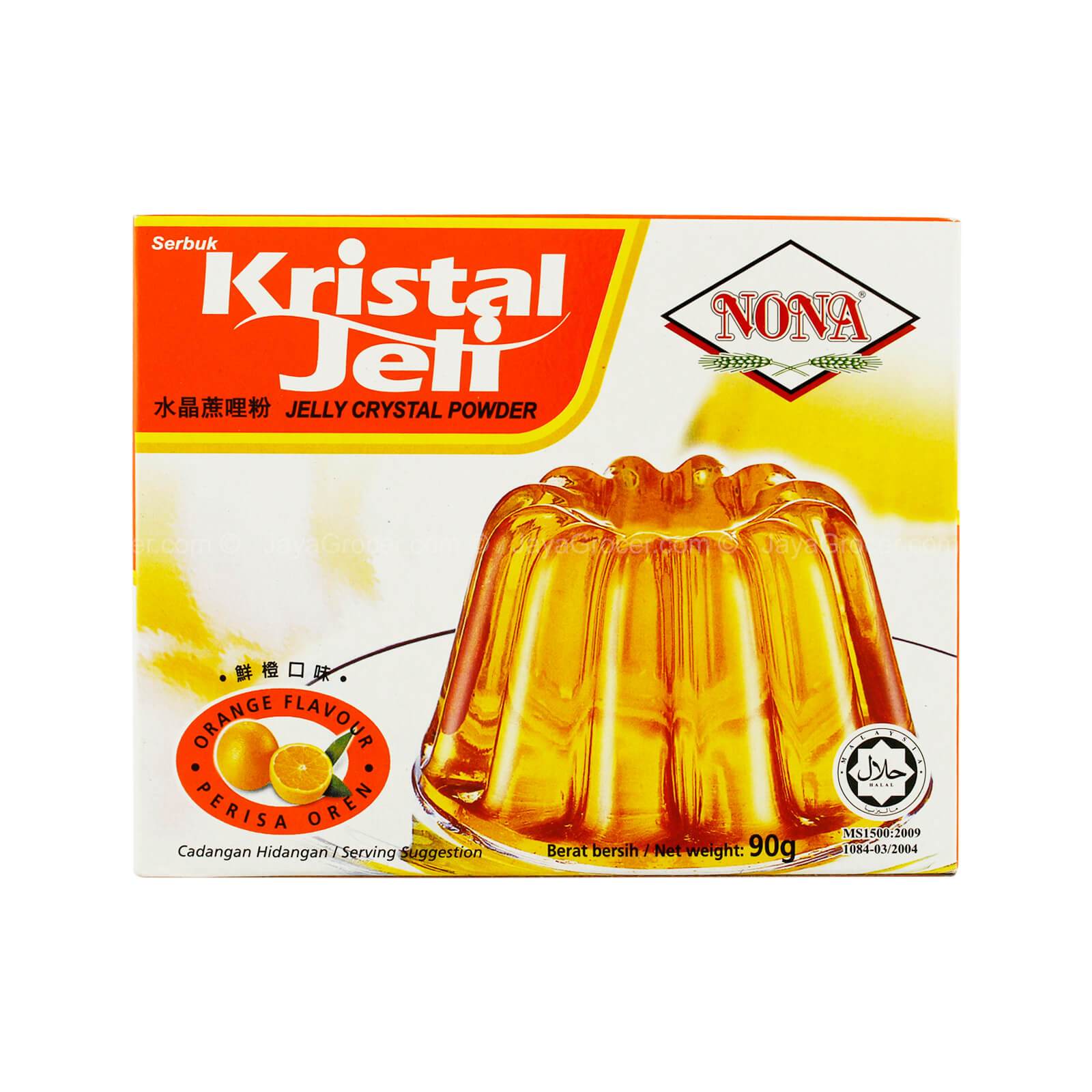 Nona Crystal Jelly Powder Orange Flavour 90g