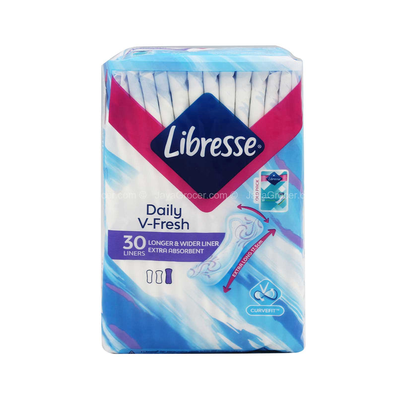 Libresse Daily V-Fresh Pantyliner 30pcs