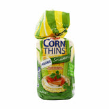 Real Foods Sesame Organic Corn Thins 150g