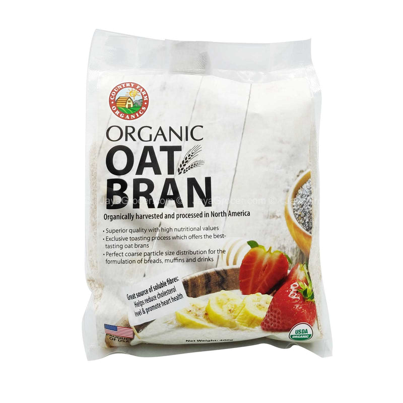 Country Farm Organic Oat Bran 400g
