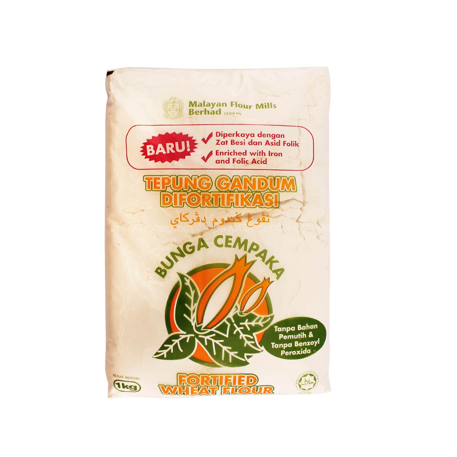 MFM BUNGA CEMPAKA FORTIFIED FLOUR 1KG *1