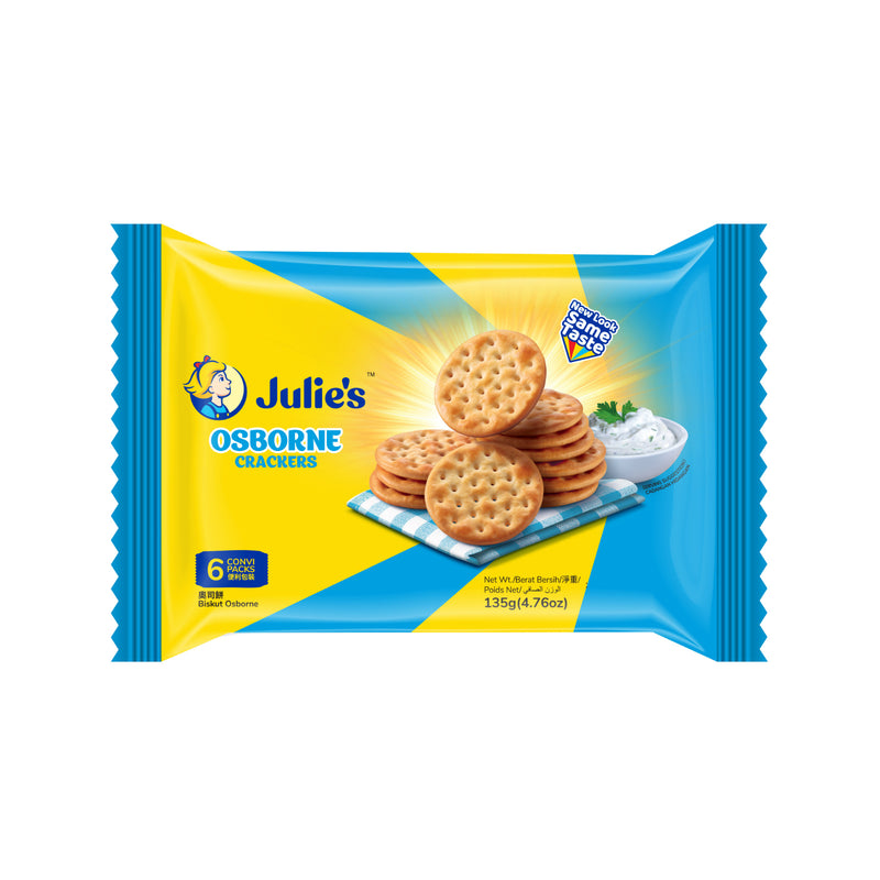 Julie's Osborne Crackers 135g