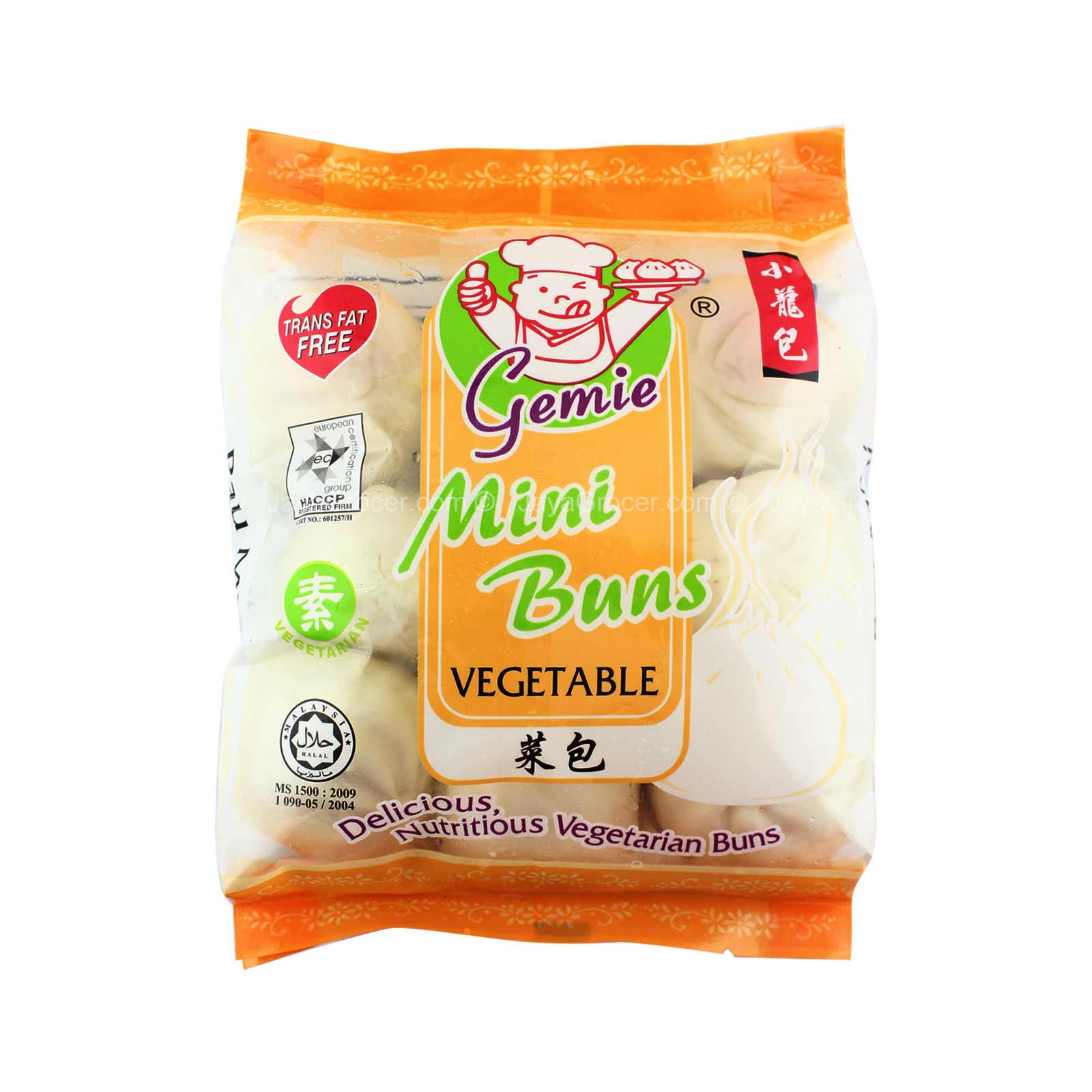 Gemie Vegetariantable Buns  30g x 9