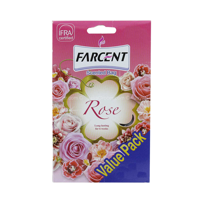 Farcent Rose Scented Bag Value Pack 10g x 4