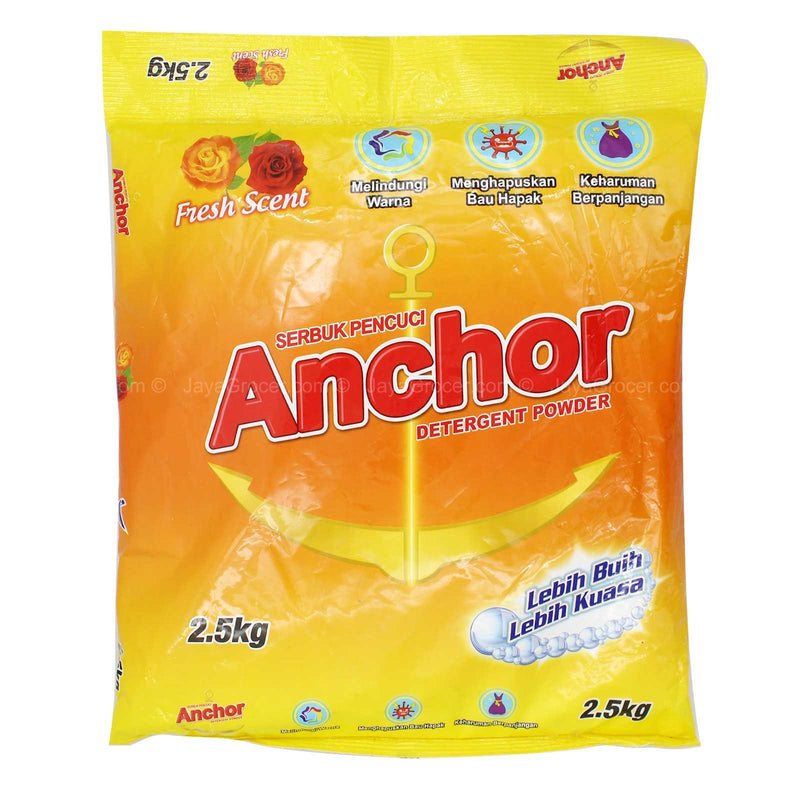 Anchor Detergent Powder Fresh Scent 2.5kg