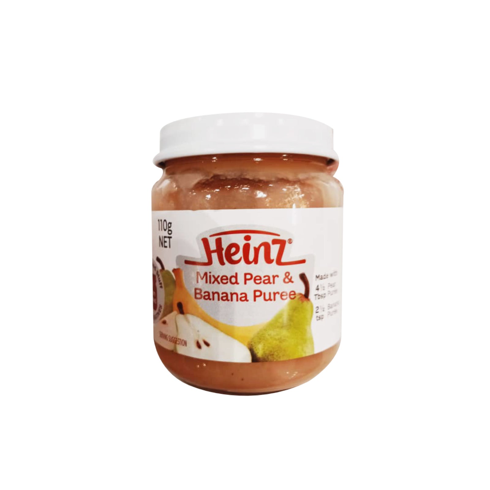 Heinz Pear & Banana Baby Puree 110g