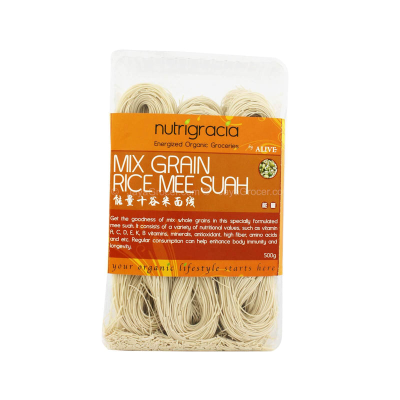 Nutrigracia Mixed Grain Rice Mee Suah Noodles 500g