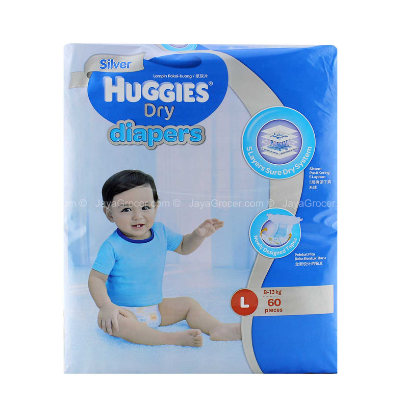 Huggies Dry Super Jumbo Pack (Large) 54pcs/pack