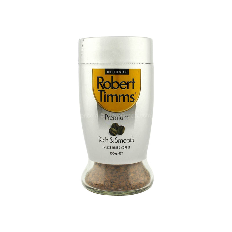 The House of Robert Timms Premium Rich & Smooth Freeze Dried Coffee 100g