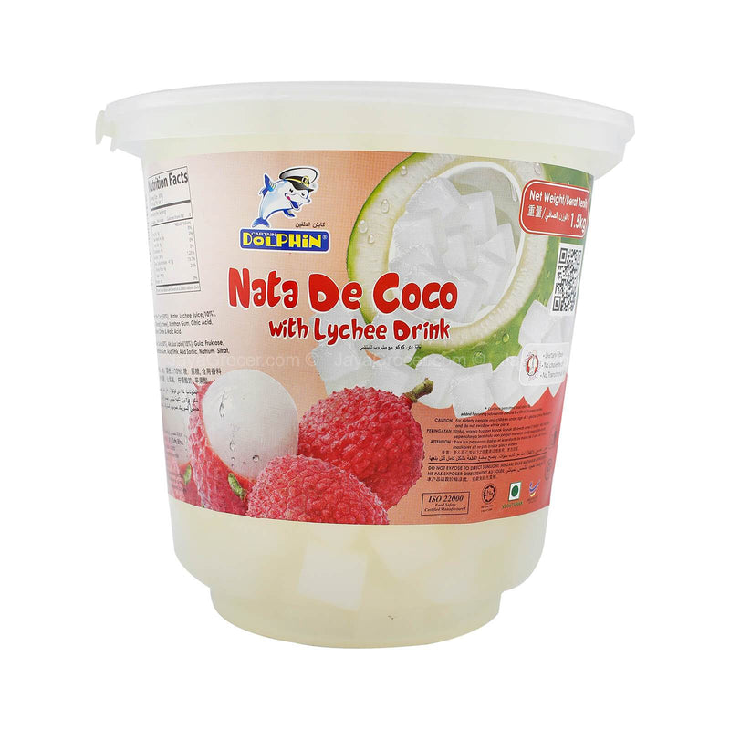 Dolphin Nata De Coco with Lychee Drink 1.5kg