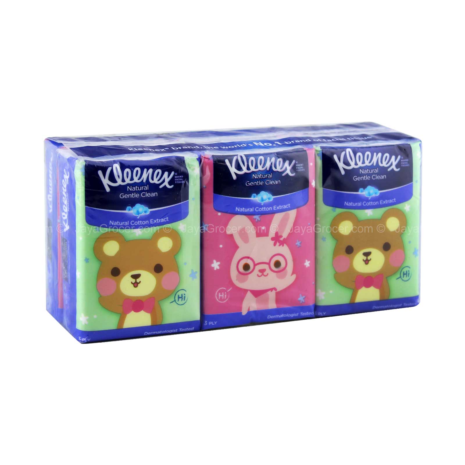 Kleenex UltraSoft Pocket Tissue Disney Collection 9sheets x 6packs