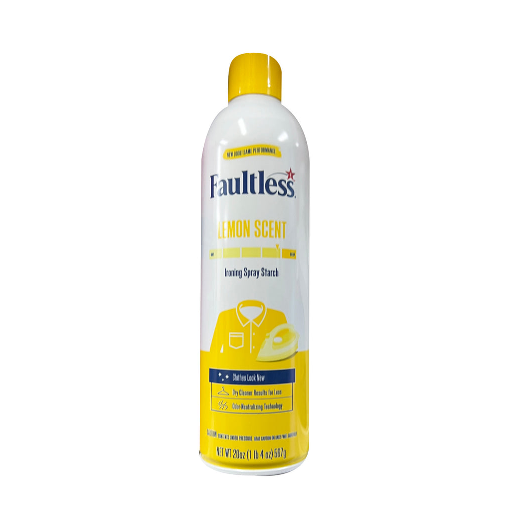 Faultless Heavy Starch Lemon Splash 567g