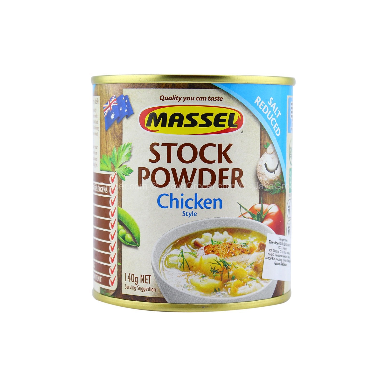 Massel Salt Reduced Chicken Style Stock Powder 140g