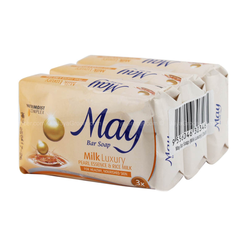 May Milk Luxury Bar Soap 85g x 3