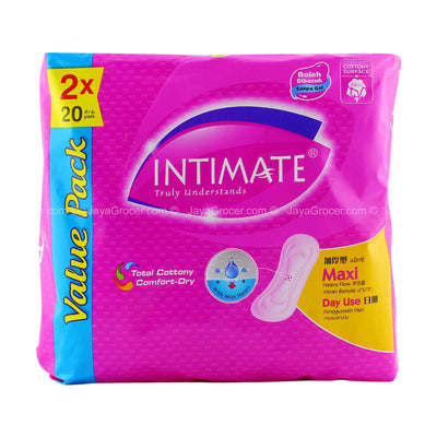 Intimate Day Use Maxi Non Wing Pad 230mm x 40