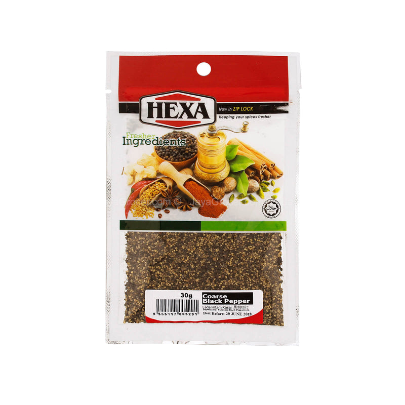 Hexa Coarse Black Pepper 30g