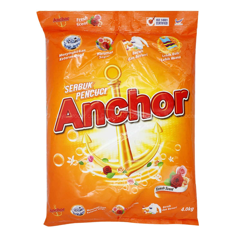 Anchor Detergnt Powder Fresh Scent 4kg