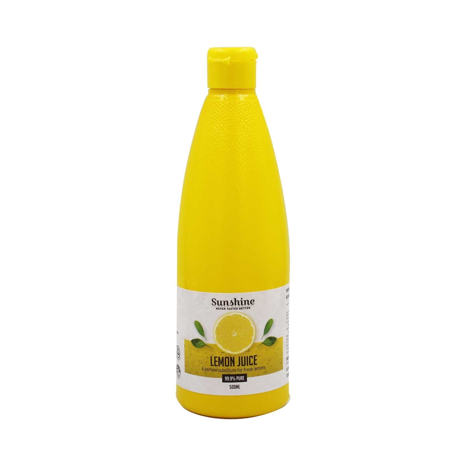 Sunshine Lemon Juice 500ml