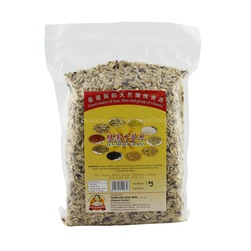 Papa Tan Organic Ten Multi Grain Rice 1kg