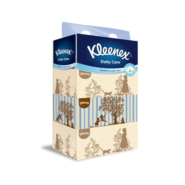 Kleenex Floral Vintage Facial Tissue 150pcs x 4