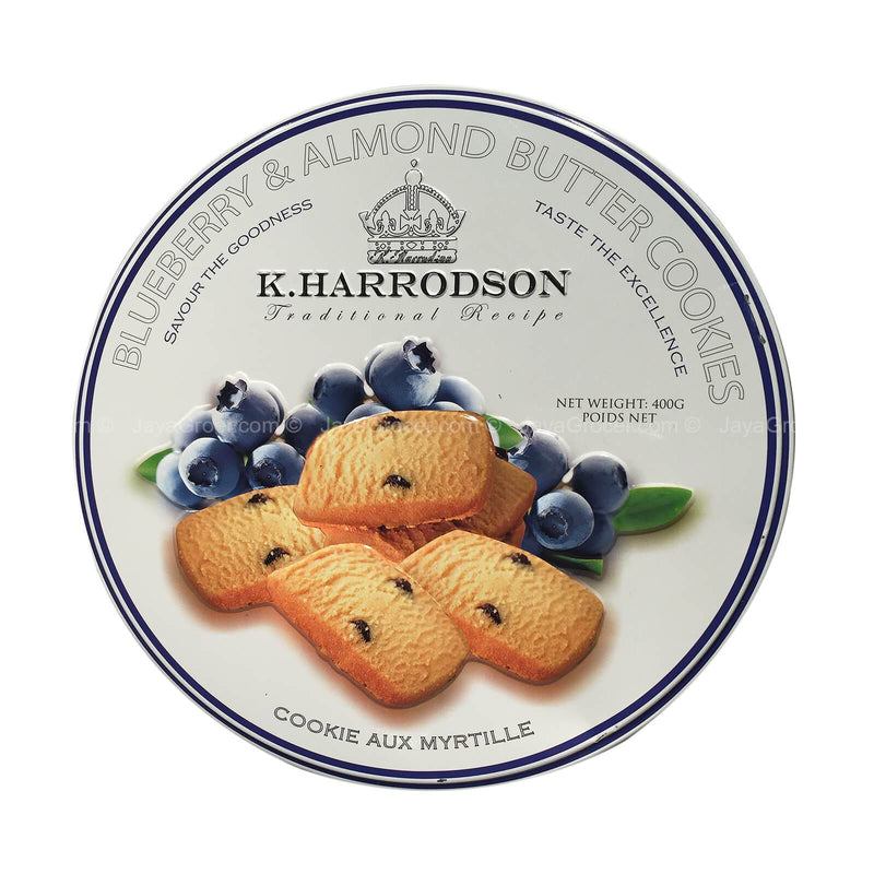 K. Harrodson Blueberries & Almond Butter Cookies 400g