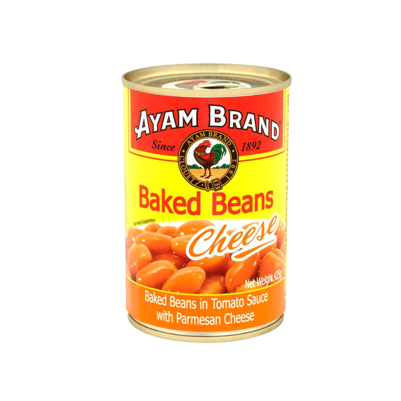 Ayam Brand Baked Beans in Tomato Sauce with Cheese 425g