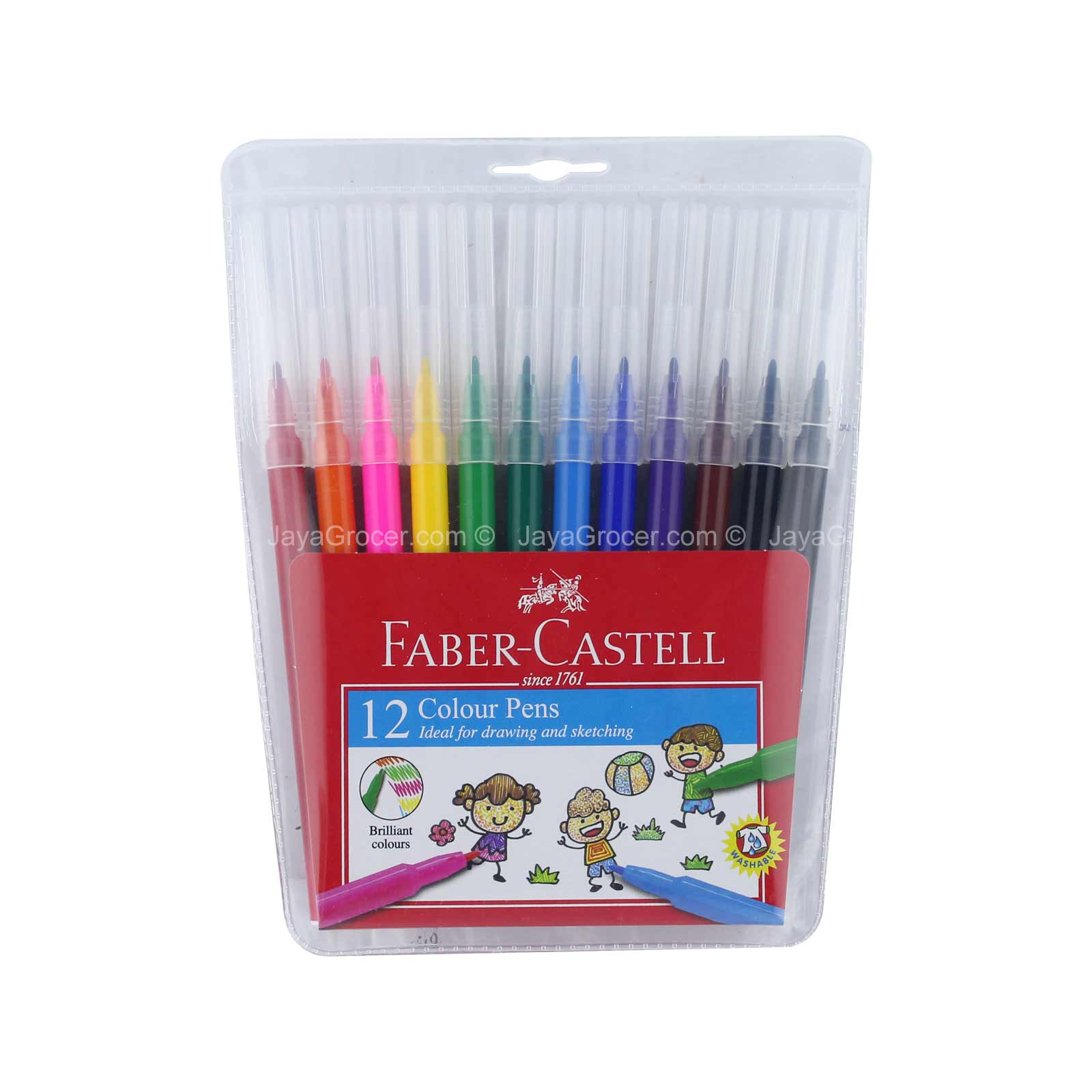 Faber-Castell 12 Colour Pens 1unit