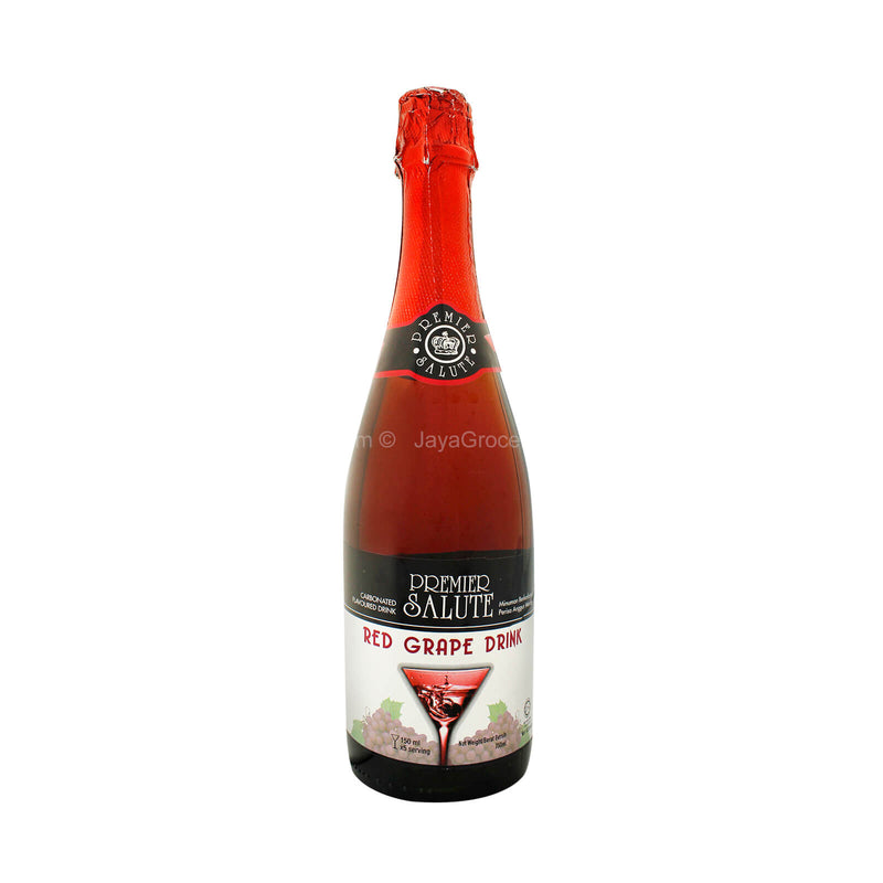 Premier Salute Carbonated Drink Red Grape Flavour 750ml