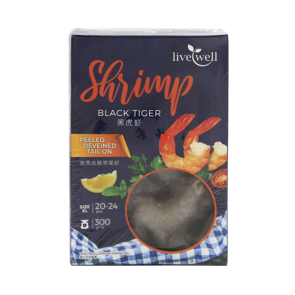 LW BLACK TIGER PRAWN MEAT PDTO 300GM