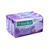 Palmolive Naturals White & Smooth Soap Bars 80g x 3