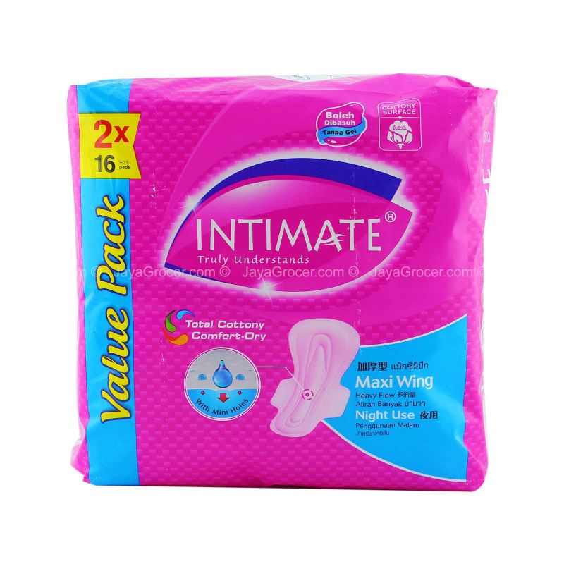 Intimate Night Use Maxi Wing Pad 280mm x 32