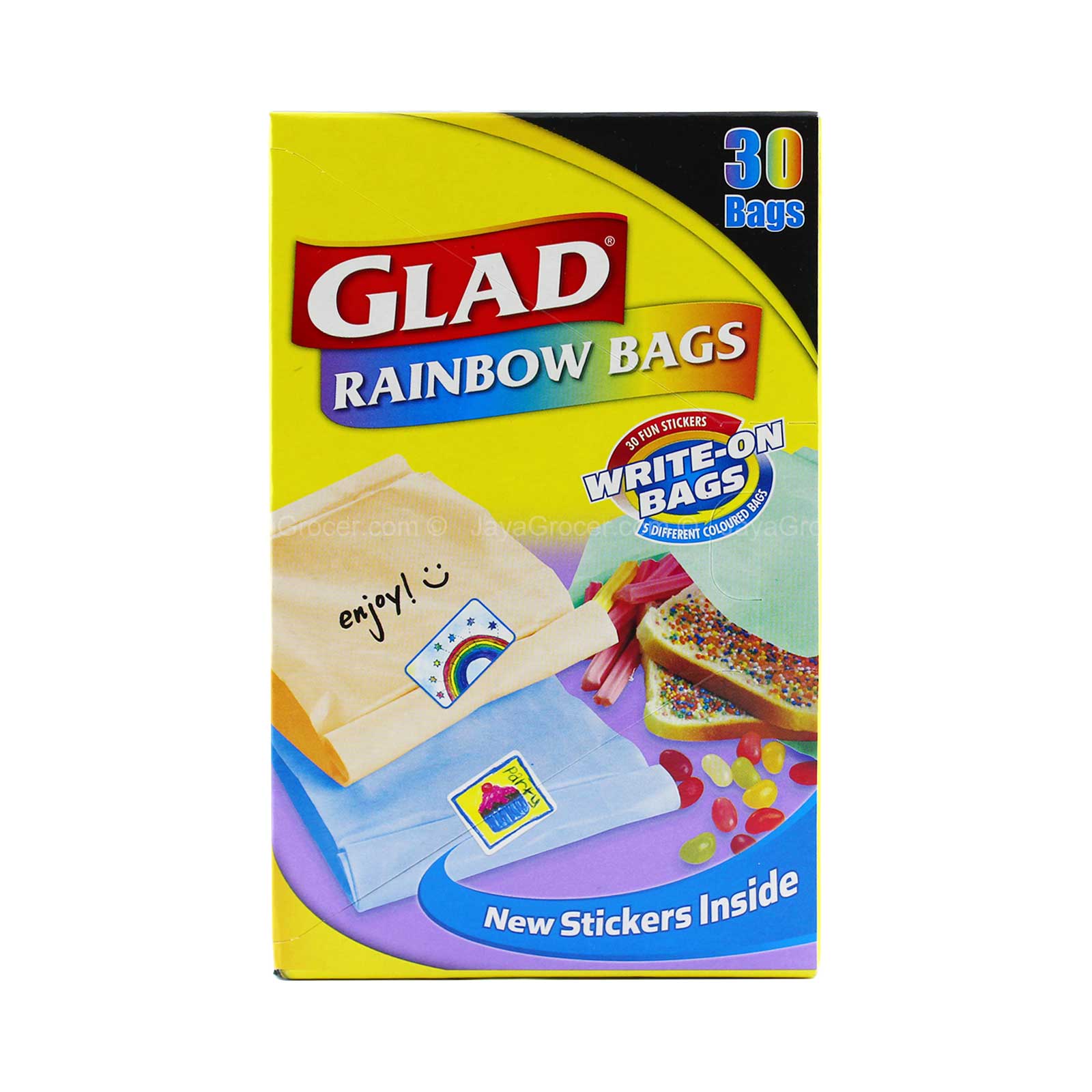 Glad Rainbow Bags 30pcs