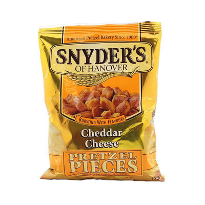 SynderÃ¢â‚¬â„¢s Of Hanover Cheddar Cheese Pretzel Pieces 125g