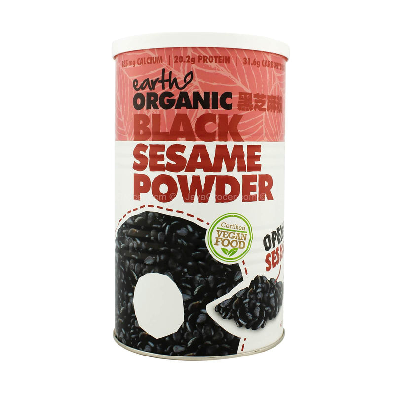 Earth Organic Black Sesame Powder 500g