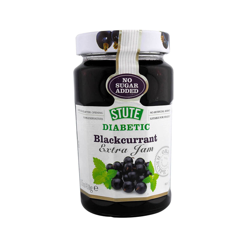 Stute Diabetic Blackcurrant Extra Jam 430g