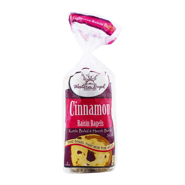 Western Bagel Cinnamon Raisin 510g