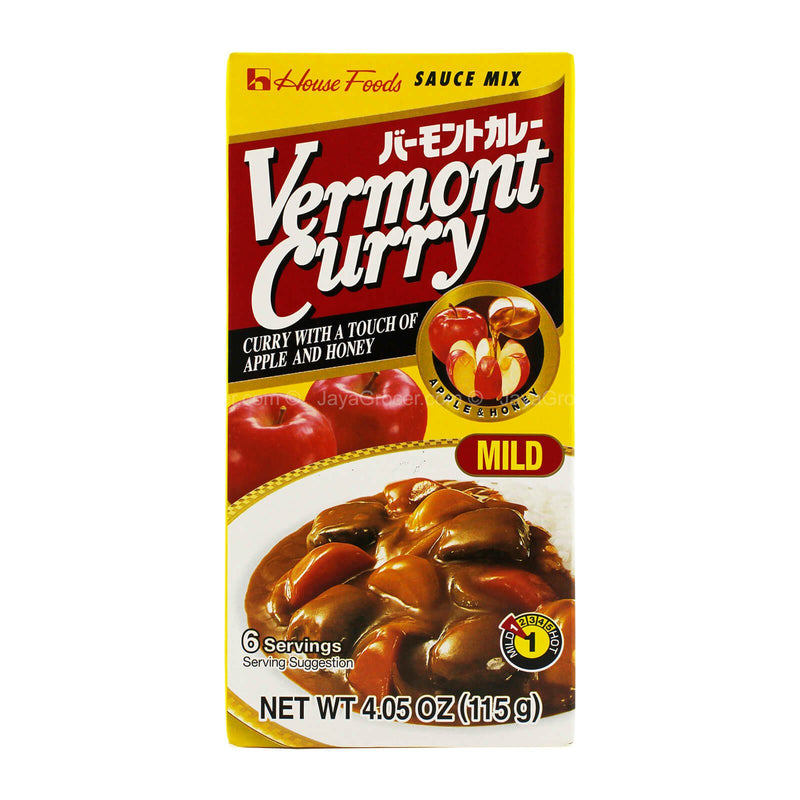 House Foods Vermont Curry Sauce Mix (Mild) 115g