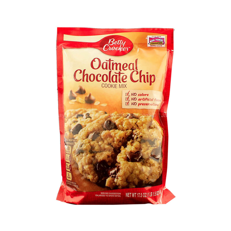 Betty Crocker Oatmeal Chocolate Chip Cookie Mix 496g