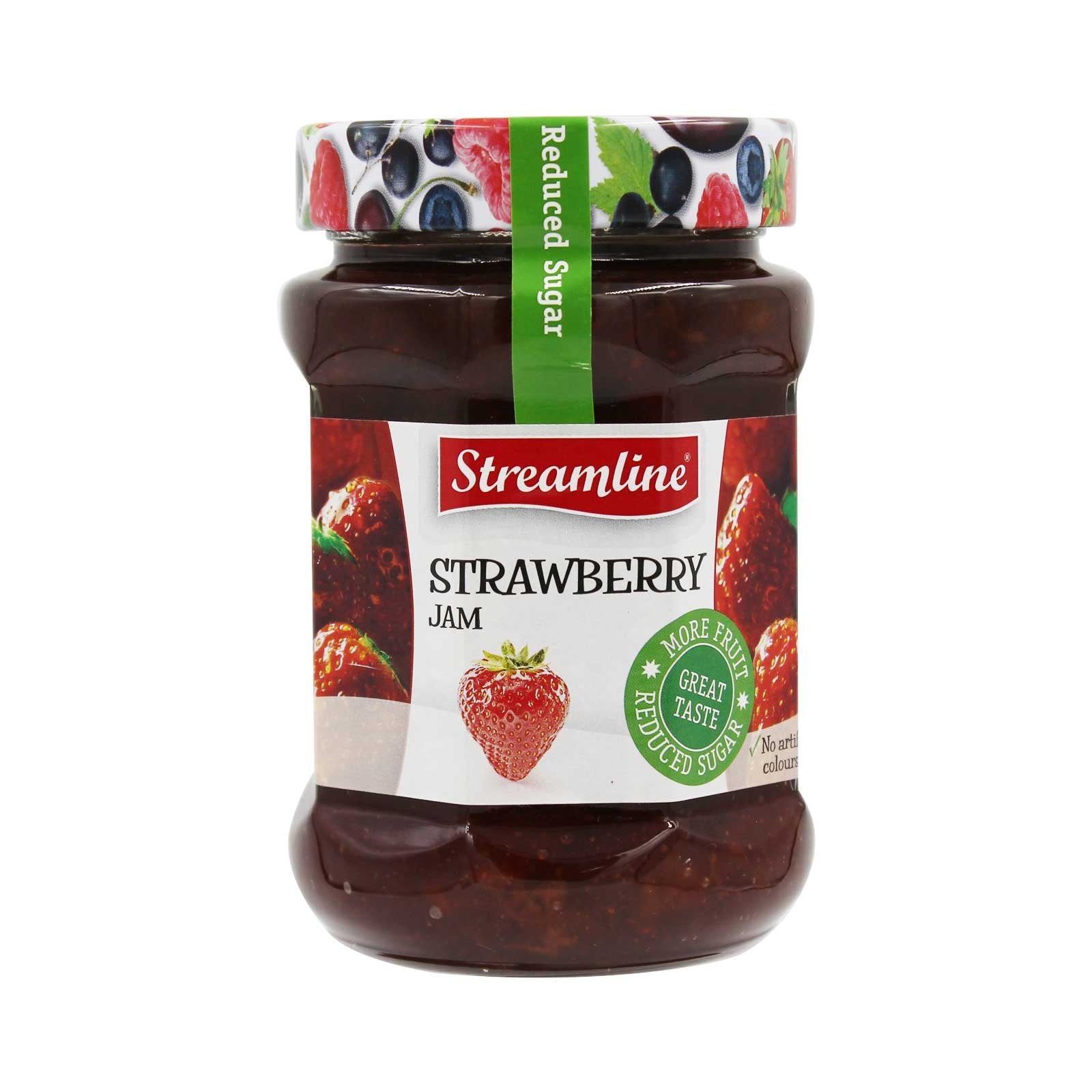 Streamline Strawberry Jam 400g