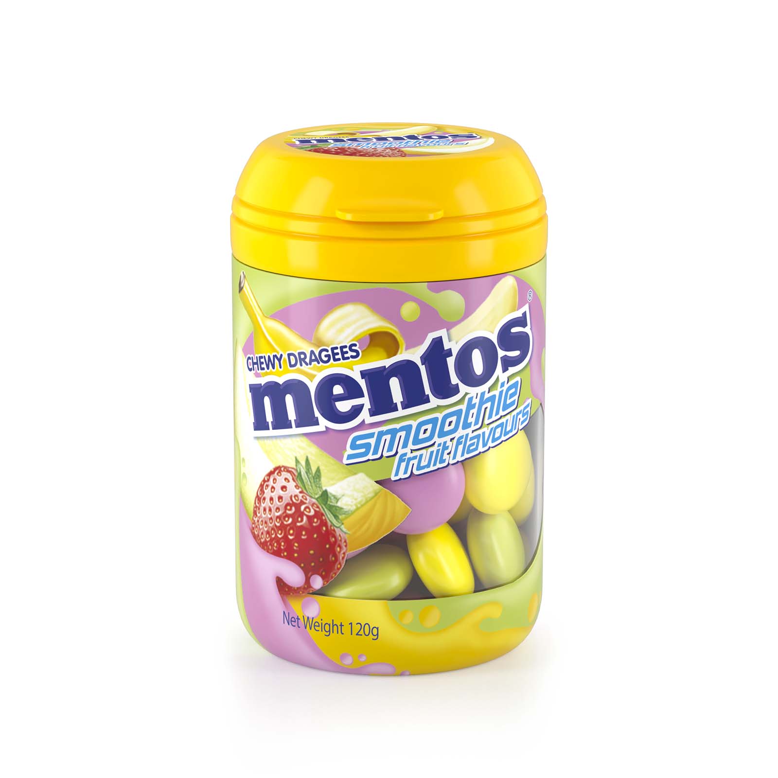 Mentos Smoothies Chewy Candy 120g