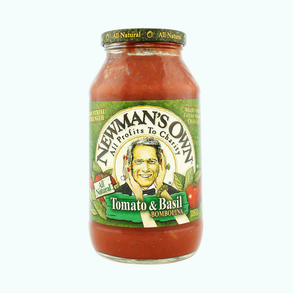 Newman’s Own All Natural Tomato & Basil Bombolina Pasta Sauce 680g