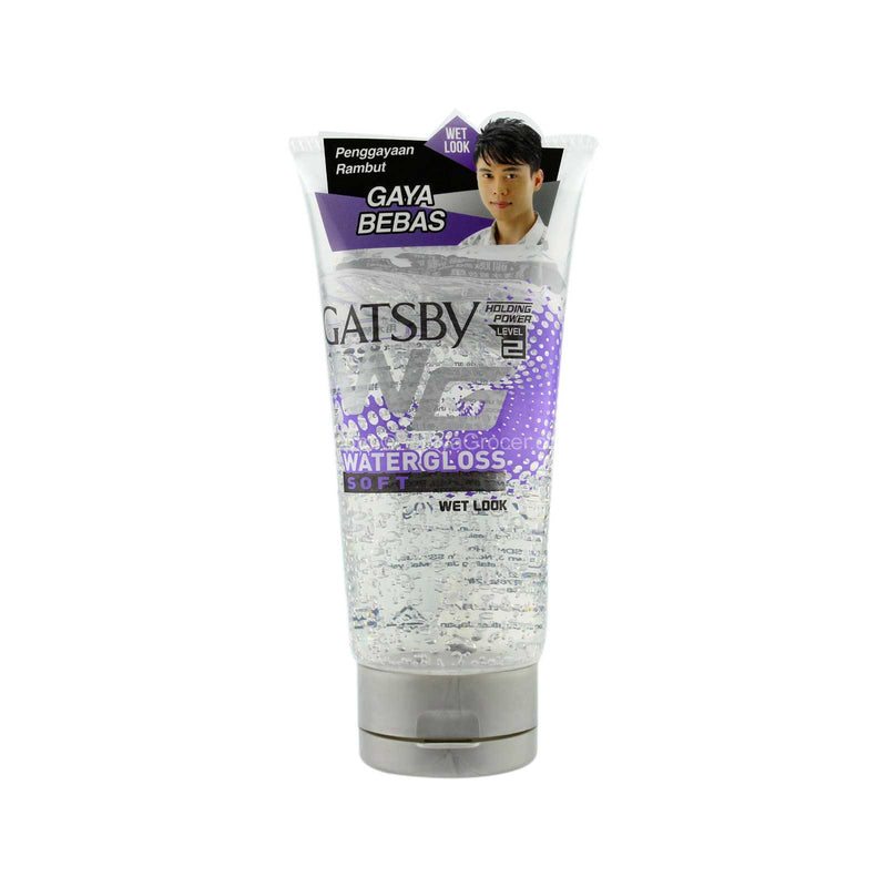 Gatsby Water Gloss Soft Wet Look Hair Gel 170g