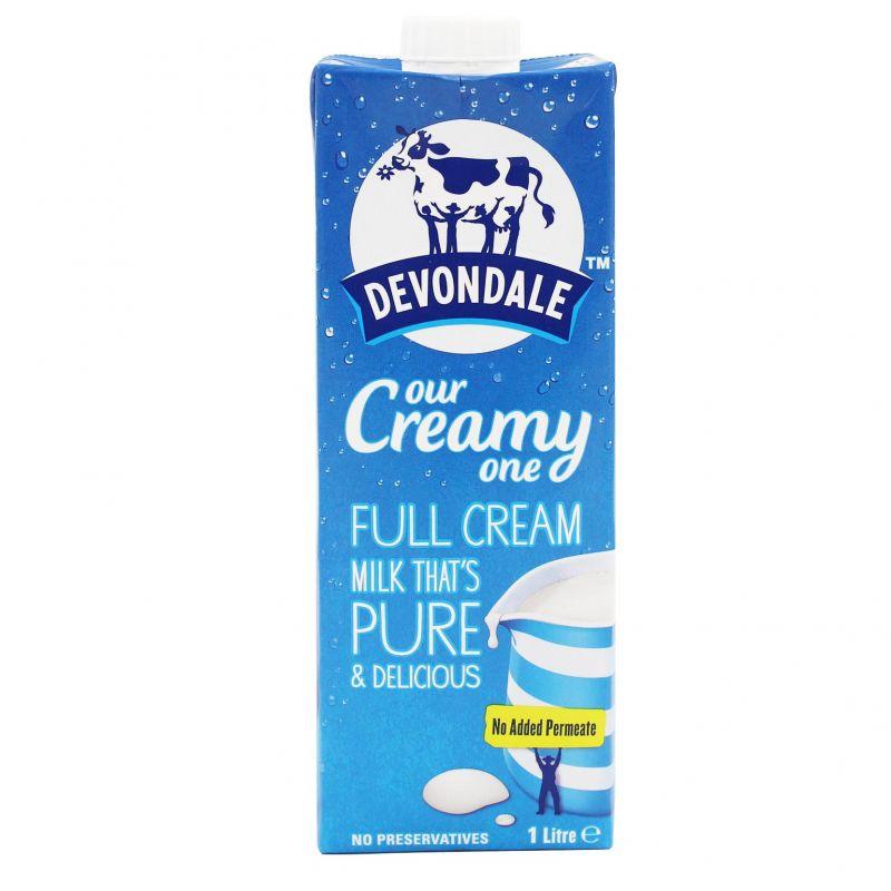 DEVONDALE FULL CREAM PURE MILK 1LIT *1