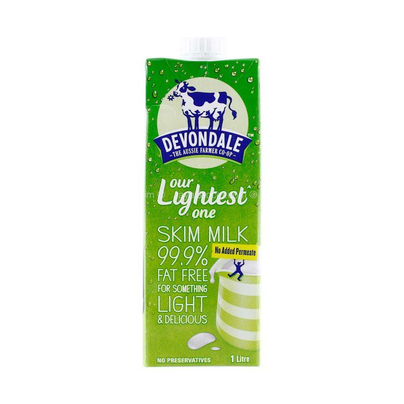 DEVONDALE UHT SKIMMED MILK 1LIT *1