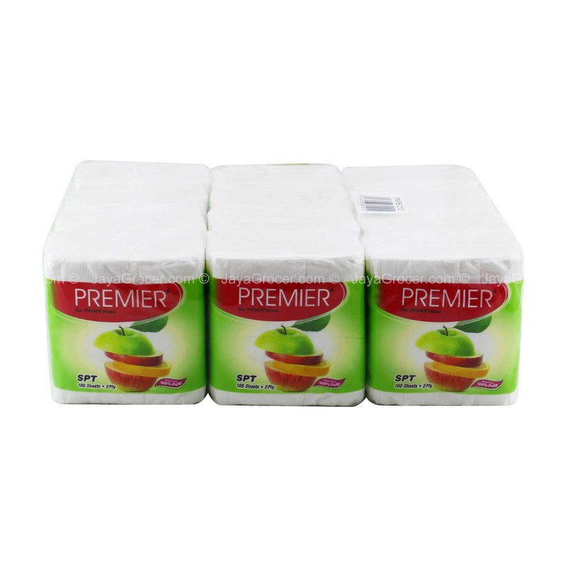 Premier Fruit Range Serviette 100sheets x 12packs